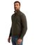 PME Legend Trui groen katoen patroon half zip