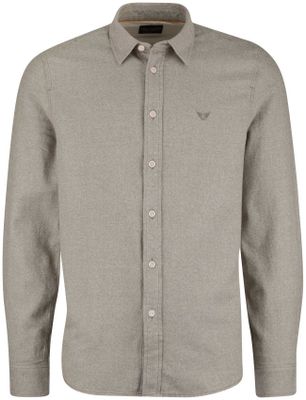 PME Legend PME Legend overhemd effen groen normale fit katoen