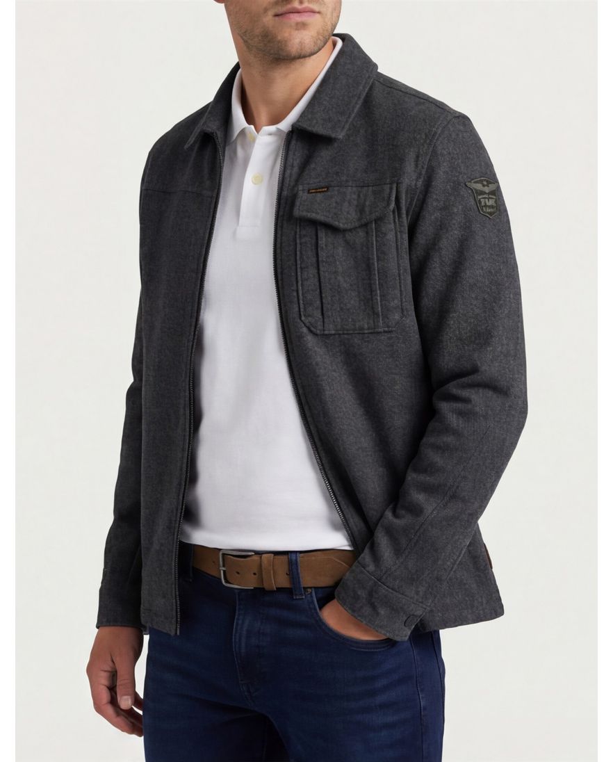 grijs vest Pme legend met borstzak