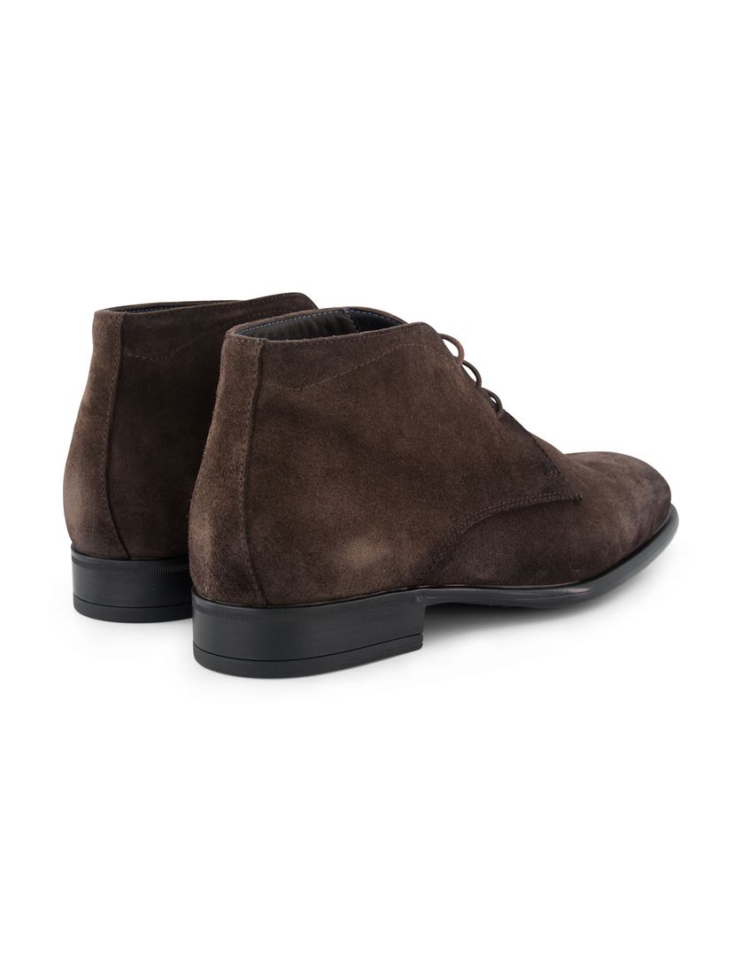 veterschoen Giorgio donkerbruin suede