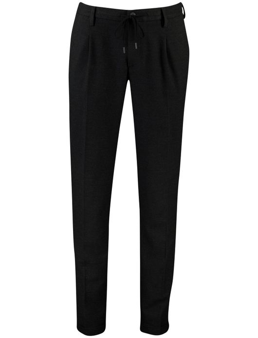 Alberto Barista tapered fit pantalon antraciet