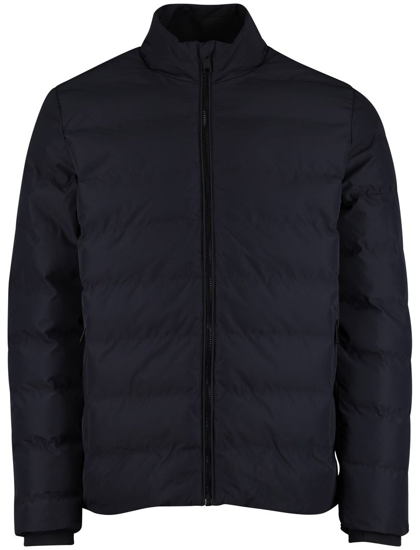 Jas Cavallaro Cesario gewatteerde navy waterafstotend effen