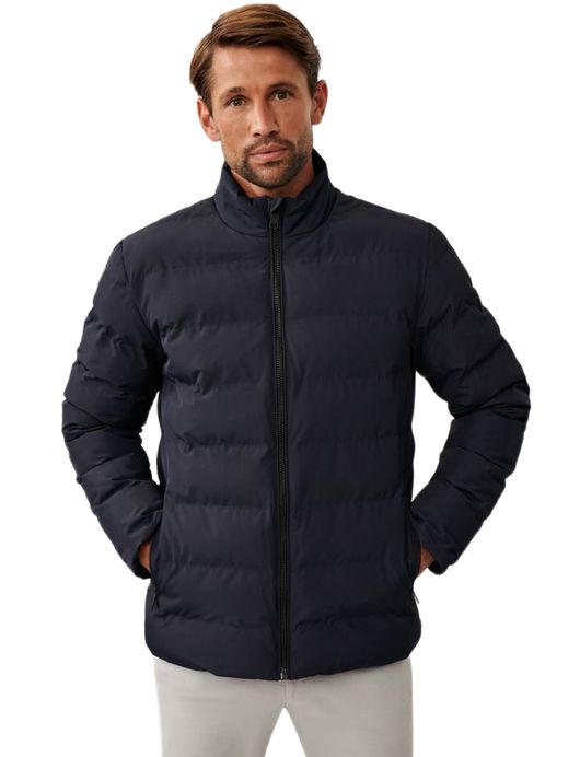 Cavallaro Cesario winterjas donkerblauw