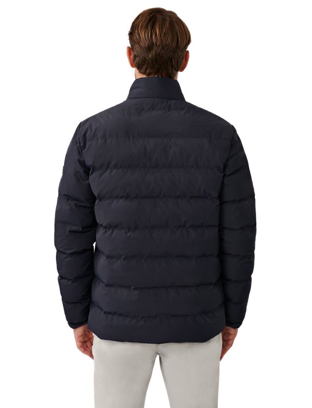 Jas Cavallaro Cesario gewatteerde navy waterafstotend effen