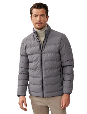 Cavallaro Cavallaro Cesario gewatteerde jas bruin effen waterafstotend