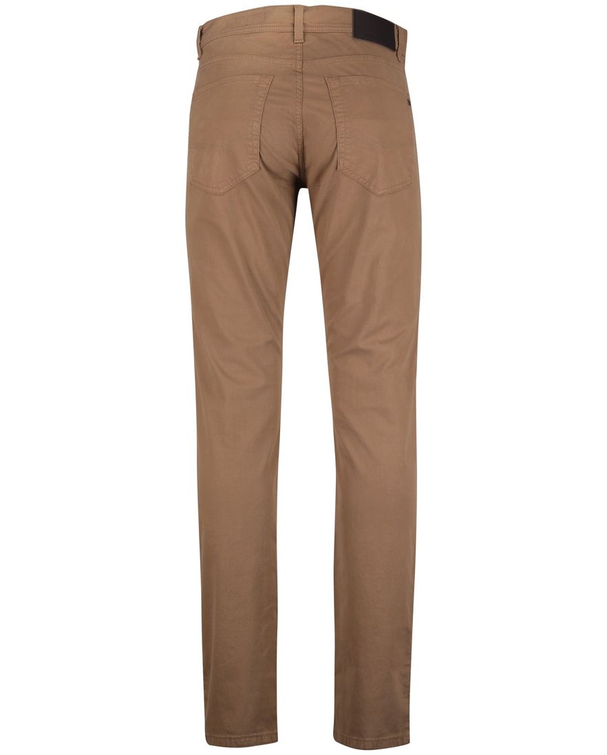 Pierre cardin beige katoen effen broek 5-pocket