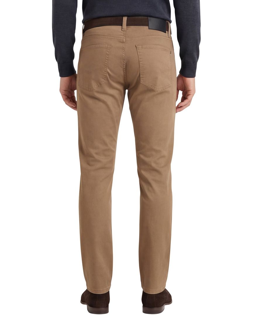 Pierre cardin beige katoen effen broek 5-pocket