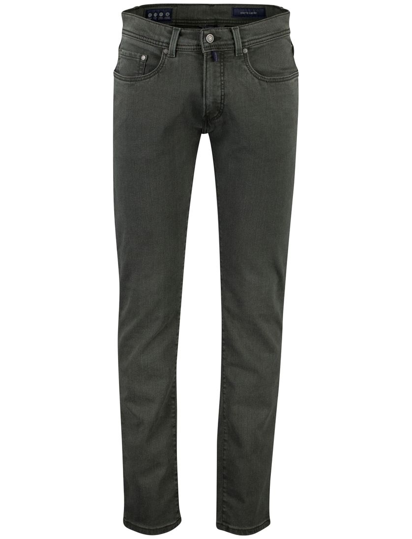 Pierre Cardin denim jeans normale fit donkergroen
