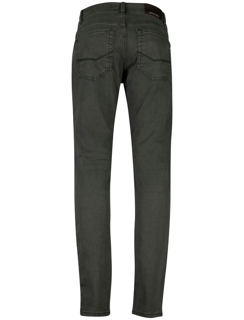 Pierre Cardin denim jeans normale fit donkergroen