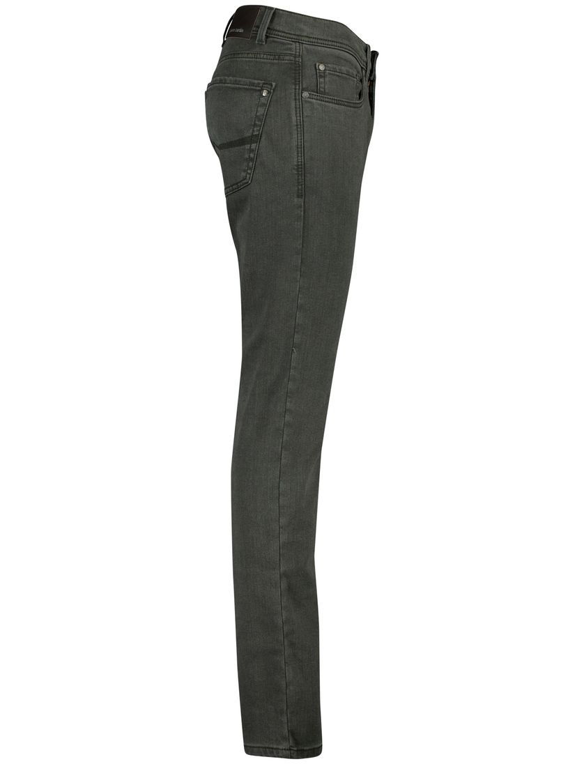 Pierre Cardin denim jeans normale fit donkergroen