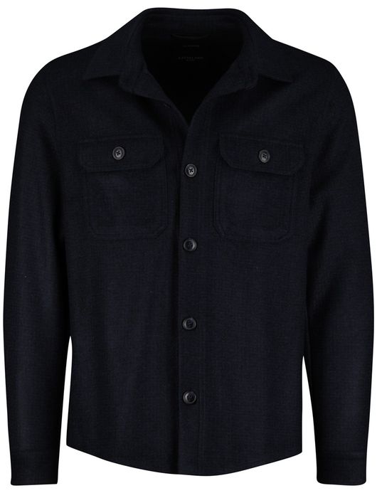 Overshirt donkerblauw Cavallaro