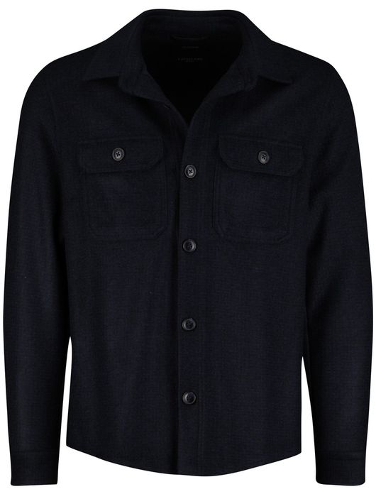 Overshirt donkerblauw Cavallaro