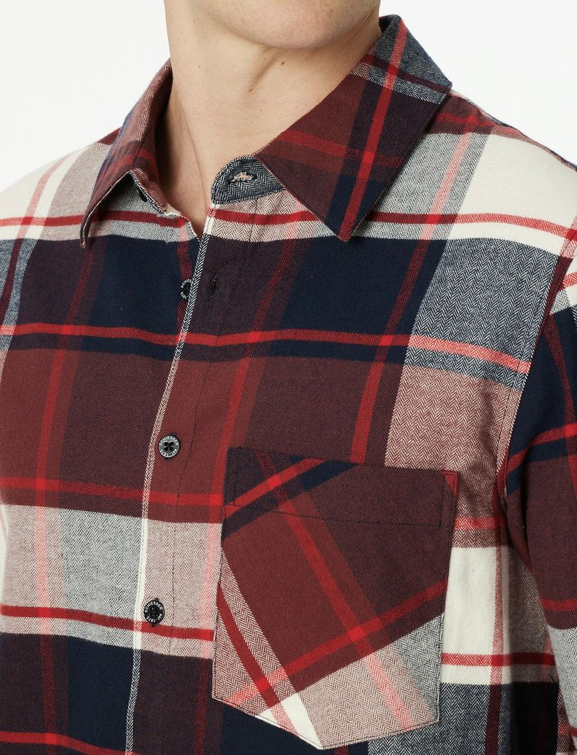 rode pyjama Schiesser geruit