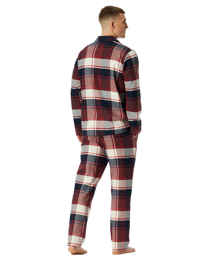 rode pyjama Schiesser geruit