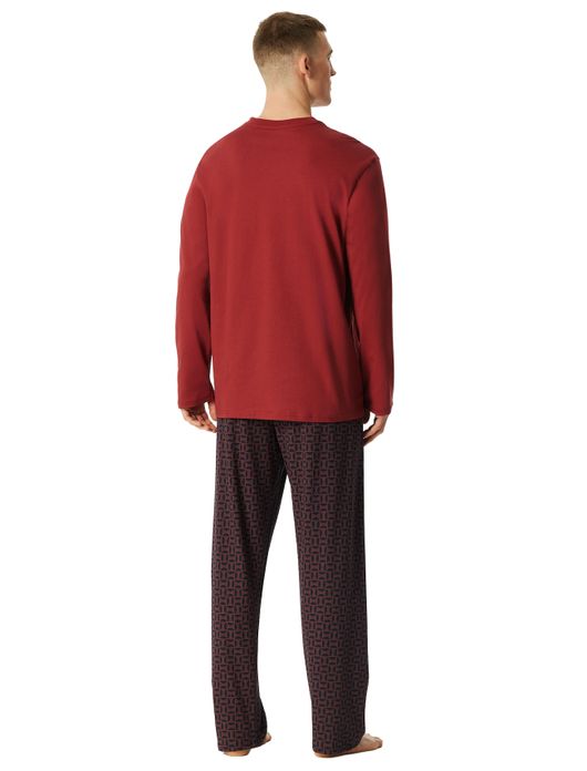 pyjama rood Schiesser