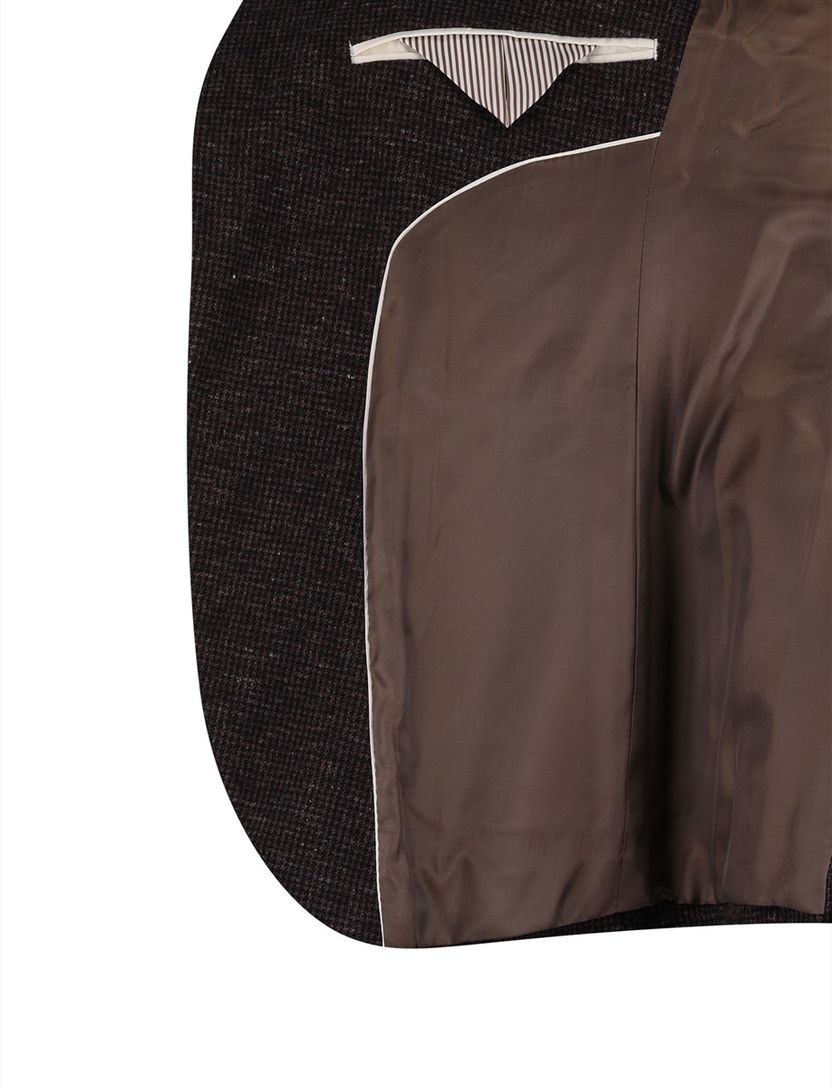 Colbert Born with Appetite bruin bordeaux katoen gemeleerd