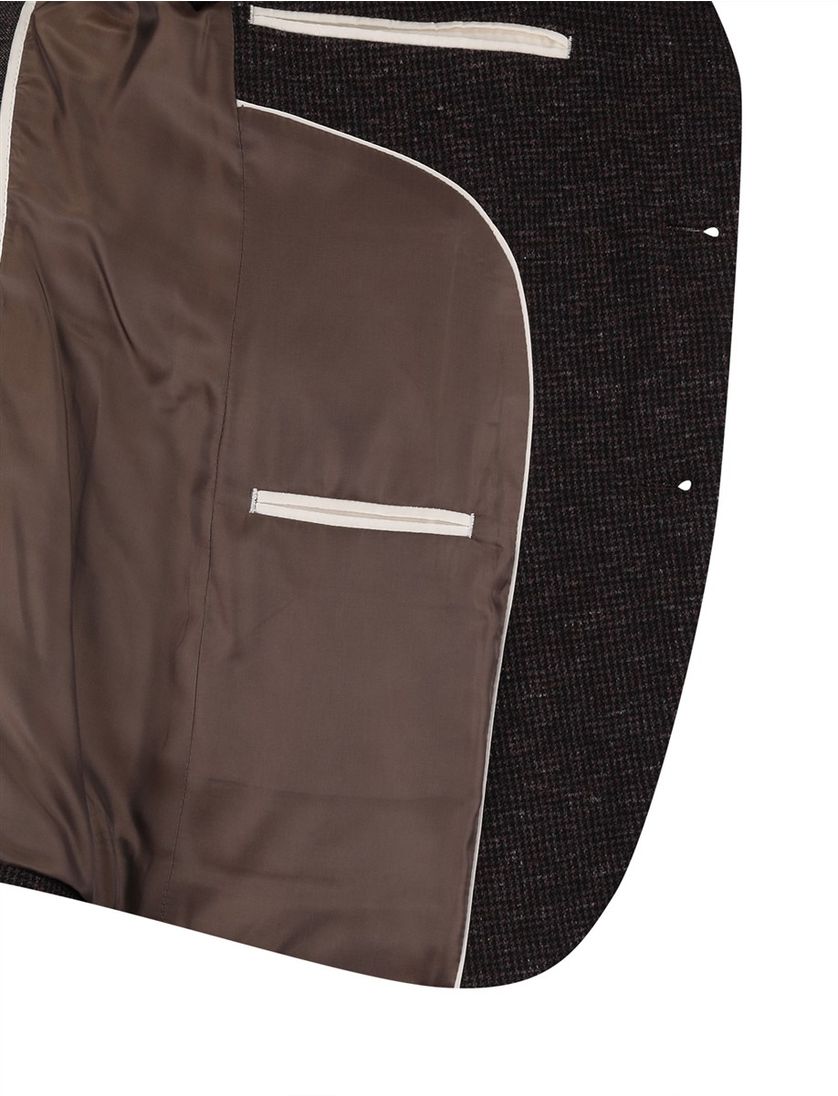 Colbert Born with Appetite bruin bordeaux katoen gemeleerd