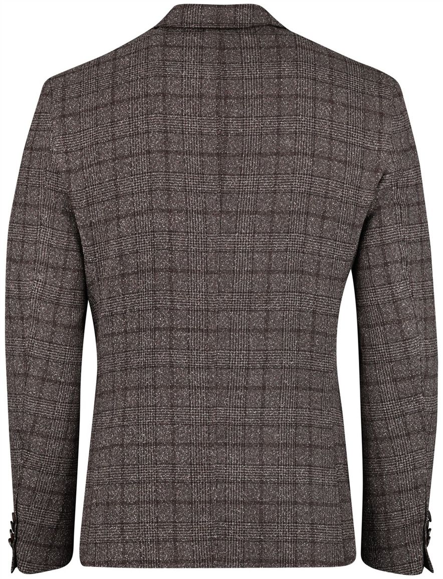 Scotland Blue Colbert bruin geruit borstzak