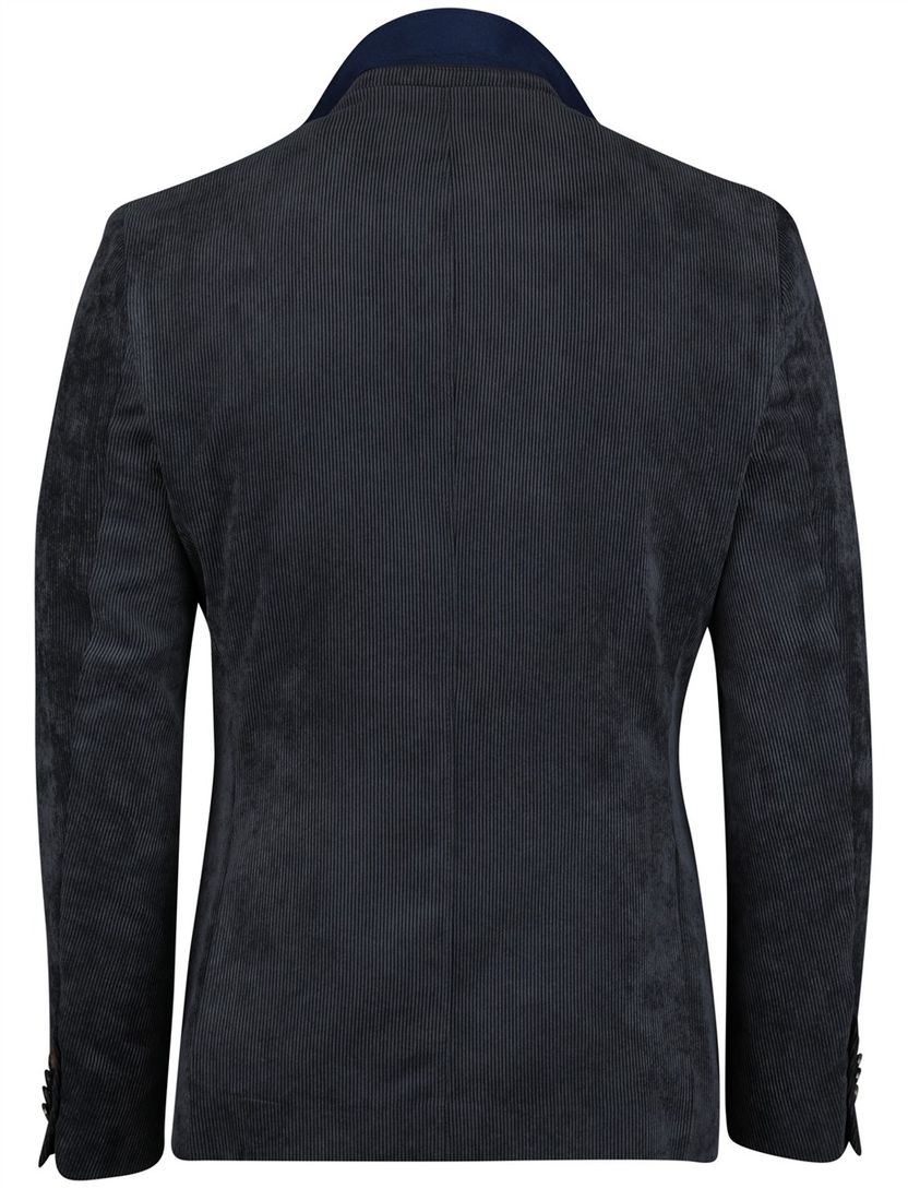 Colbert Scotland Blue donkerblauw Corduroy vier zakken