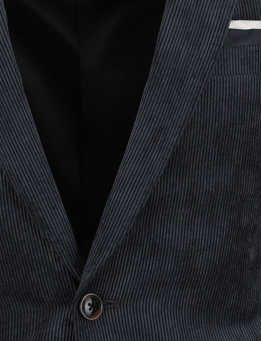 Colbert Scotland Blue donkerblauw Corduroy vier zakken