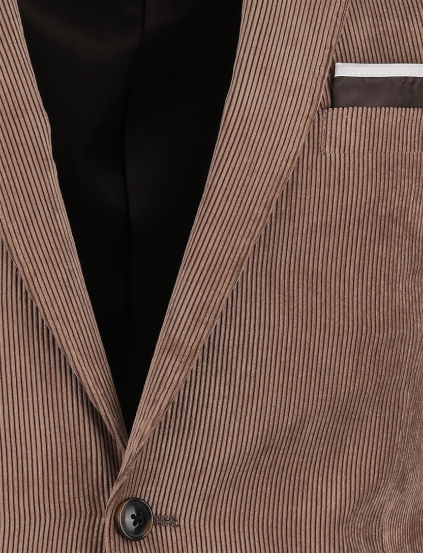 Colbert Scotland Blue Beige Corduroy vier zakken