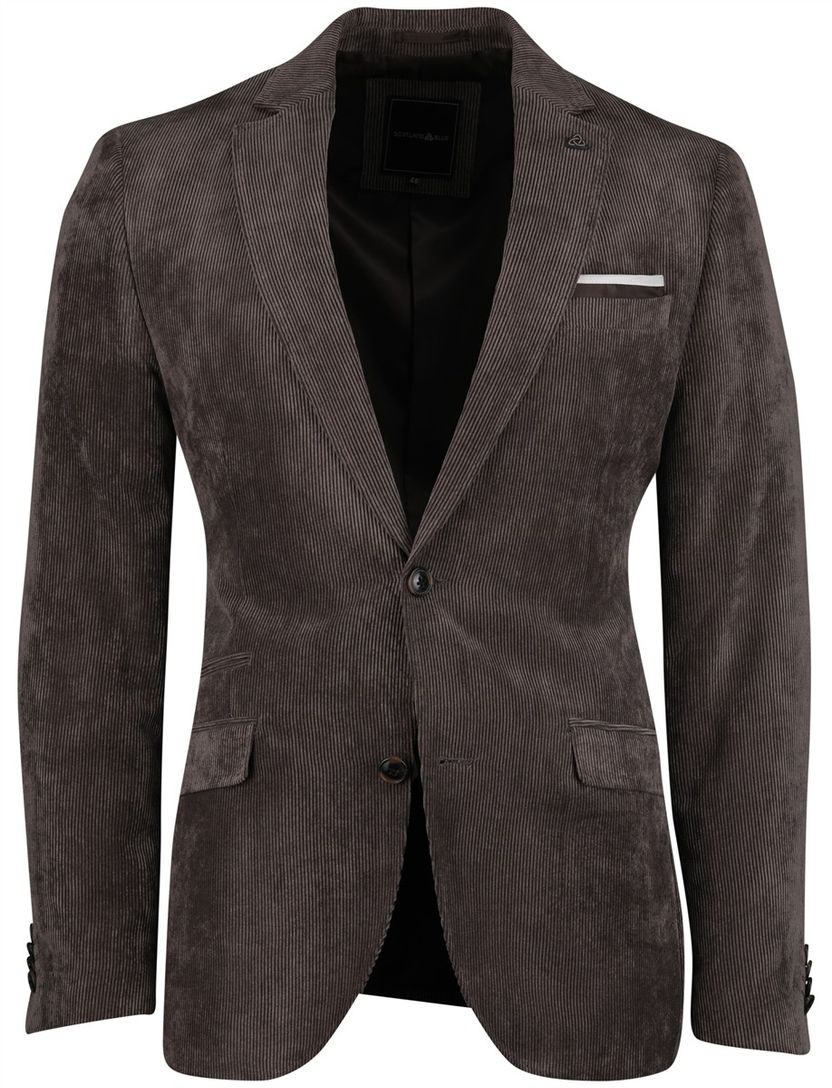 Colbert Scotland Blue Bruin Corduroy vier zakken