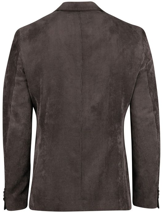 Scotland Blue Colbert Bruin Corduroy vier zakken