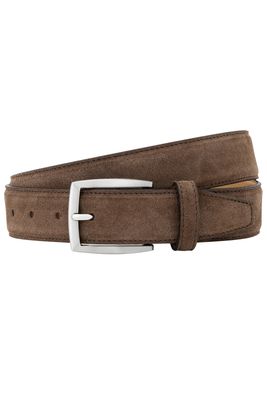 Lindenmann Lindenmann riem leer donkerbruin