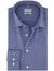Olymp overhemd blauw geprint katoen