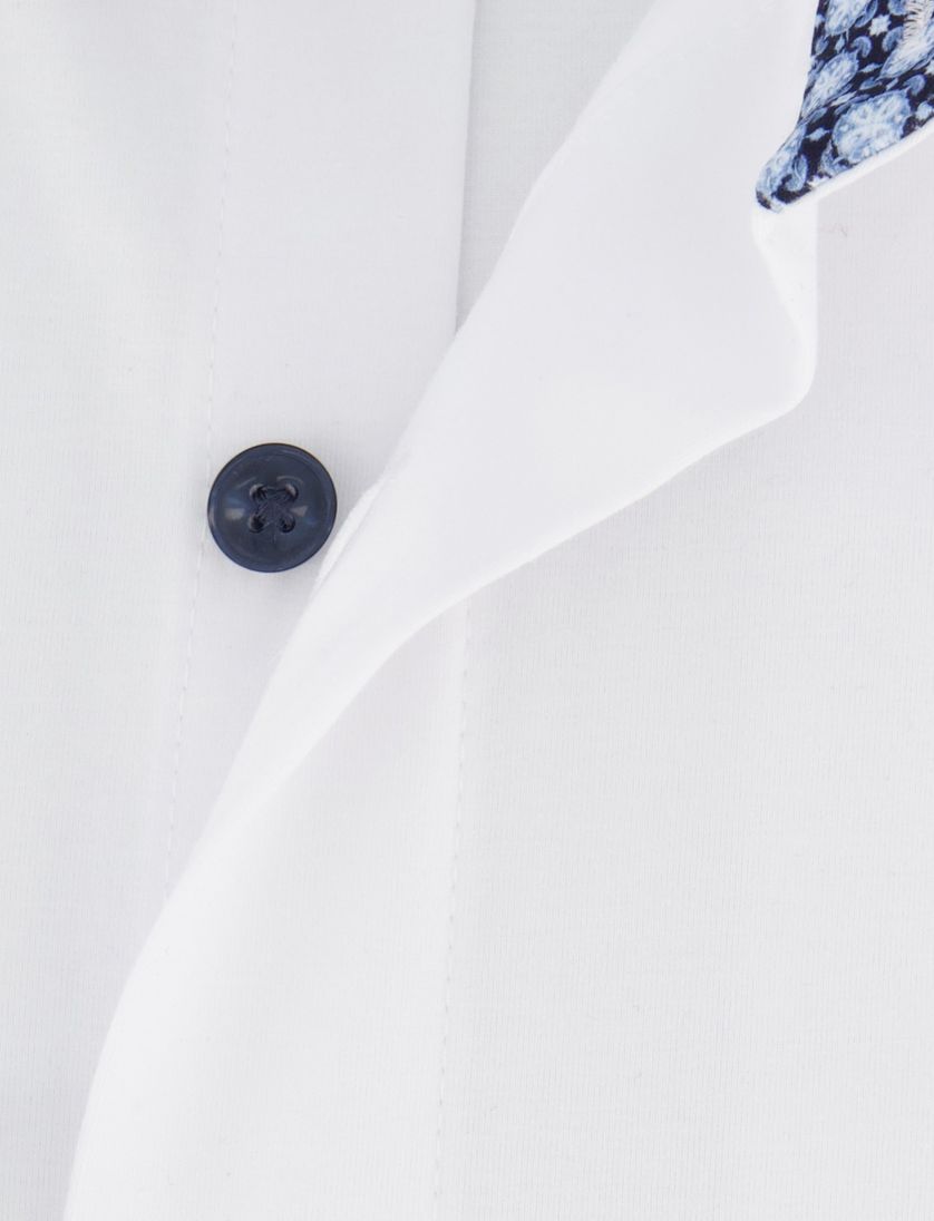 Olymp overhemd katoen wit effen normale fit