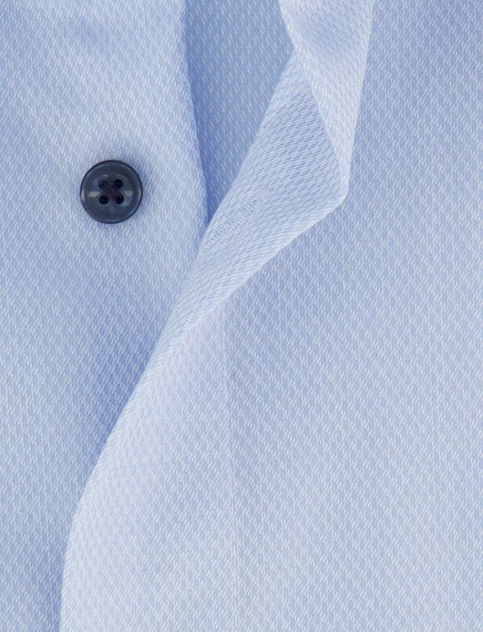 Olymp overhemd lichtblauw modern fit effen