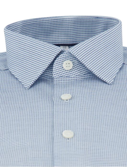Olymp overhemd level 5 body fit lichtblauw