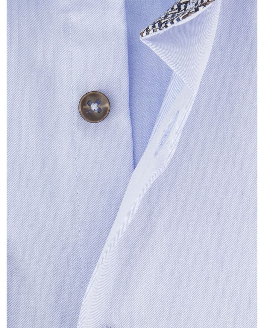 Ledub modern fit overhemd lichtblauw