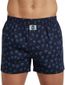 Deal boxershort donkerblauw palmboom print