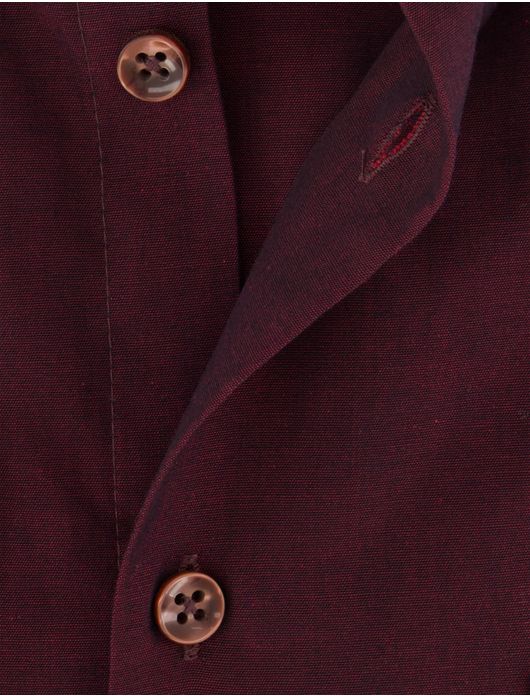 Ledub overhemd ml 5 bordeaux