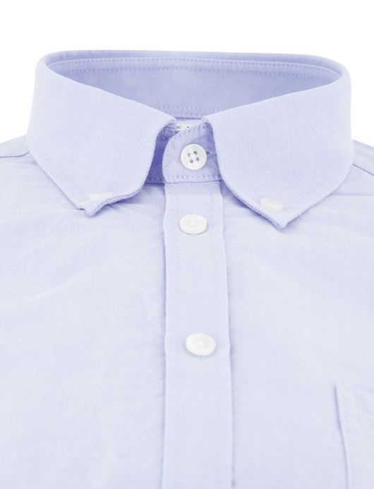 Ledub modern fit overhemd lichtblauw