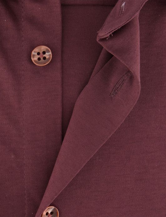 Ledub overhemd slim fit rood ml7