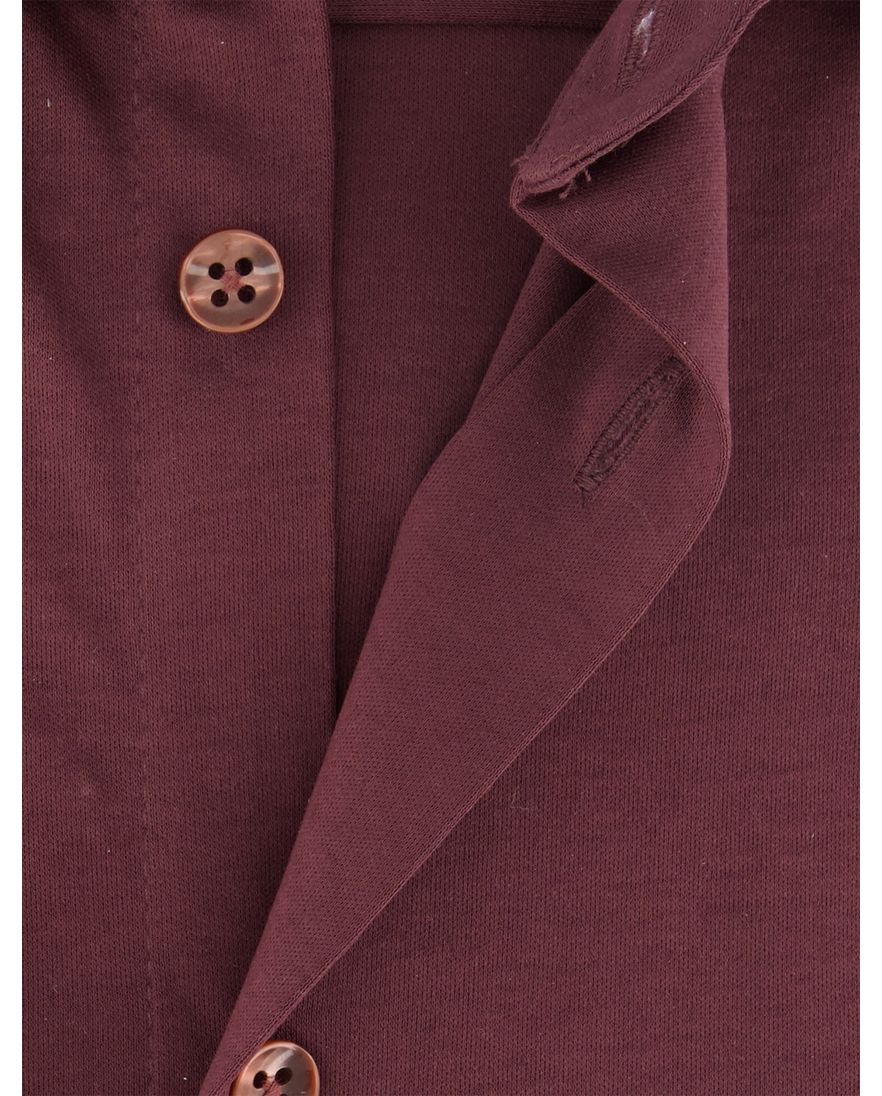 Ledub overhemd slim fit rood ml7