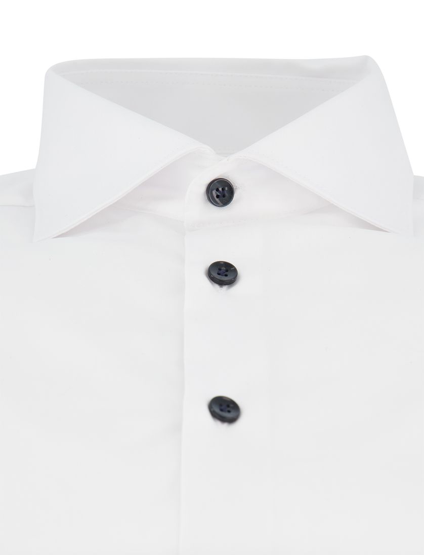 Wit John Miller overhemd katoen