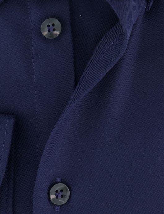 John Miller overhemd donkerblauw katoen