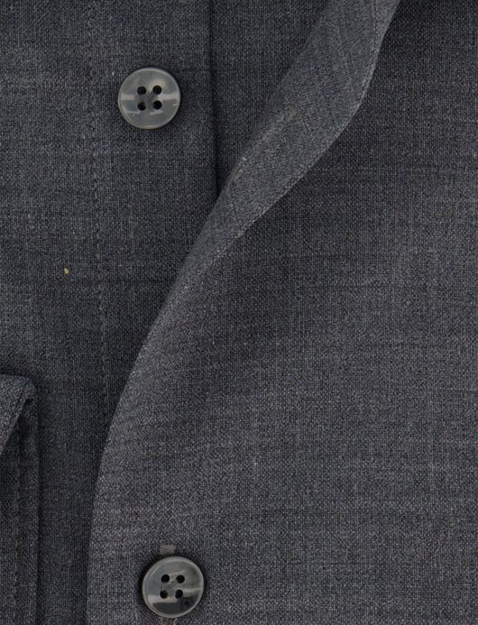 Overhemd John Miller Slim Fit grijs wolblend