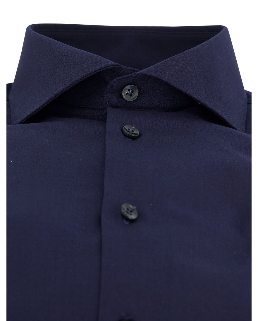 Overhemd John Miller Slim Fit ml7 navy wolblend