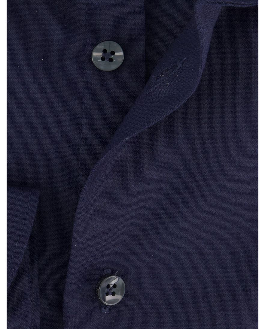 Overhemd John Miller Slim Fit ml7 navy wolblend