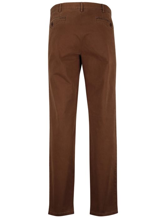 Meyer chino broek donkerbruin