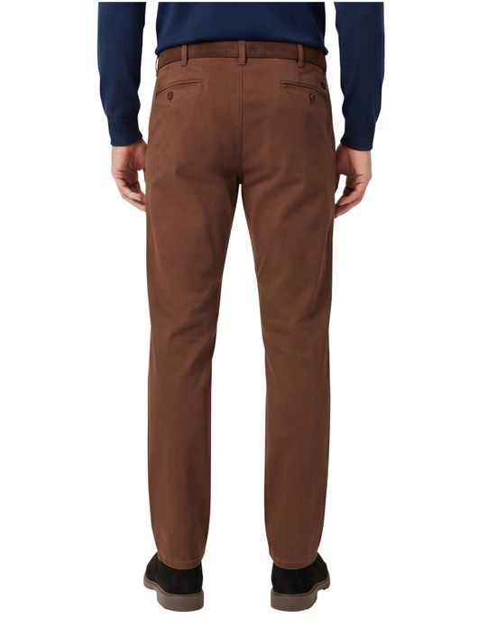 Meyer chino broek donkerbruin