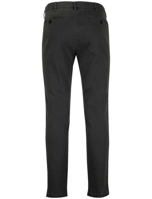 Meyer chino katoen donkergroen