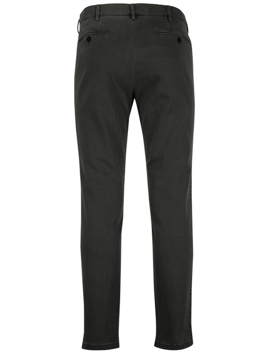 Meyer chino katoen donkergroen
