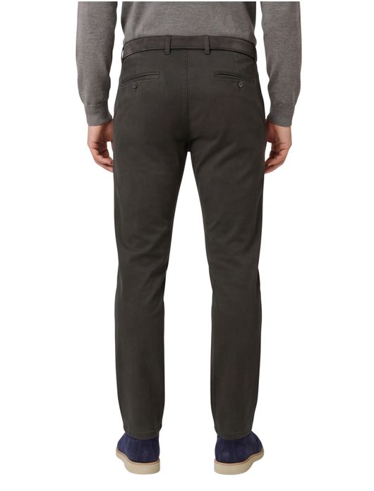 Meyer chino katoen donkergroen
