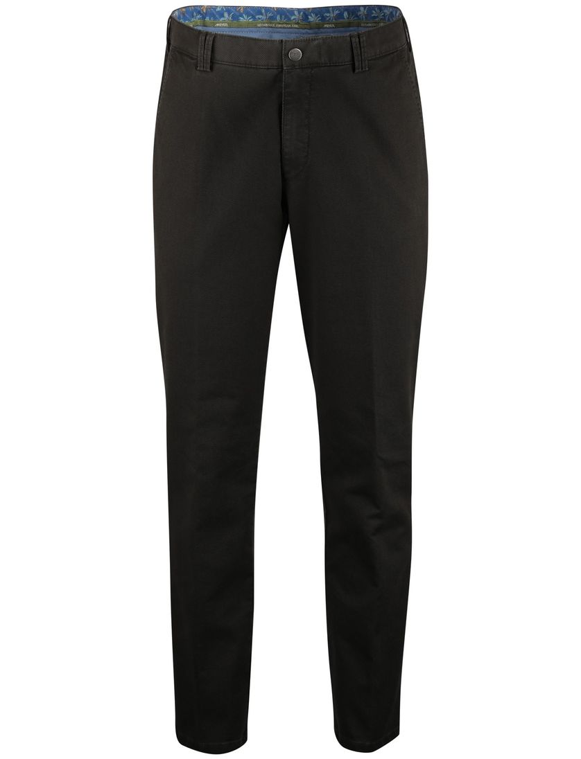 Meyer 5-pocket broek groen katoen