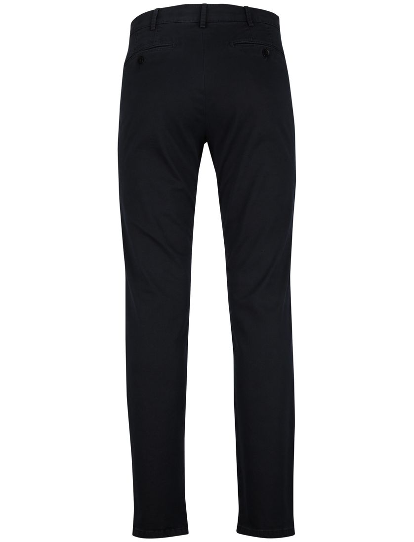 Meyer Rio chino katoen donkerblauw effen